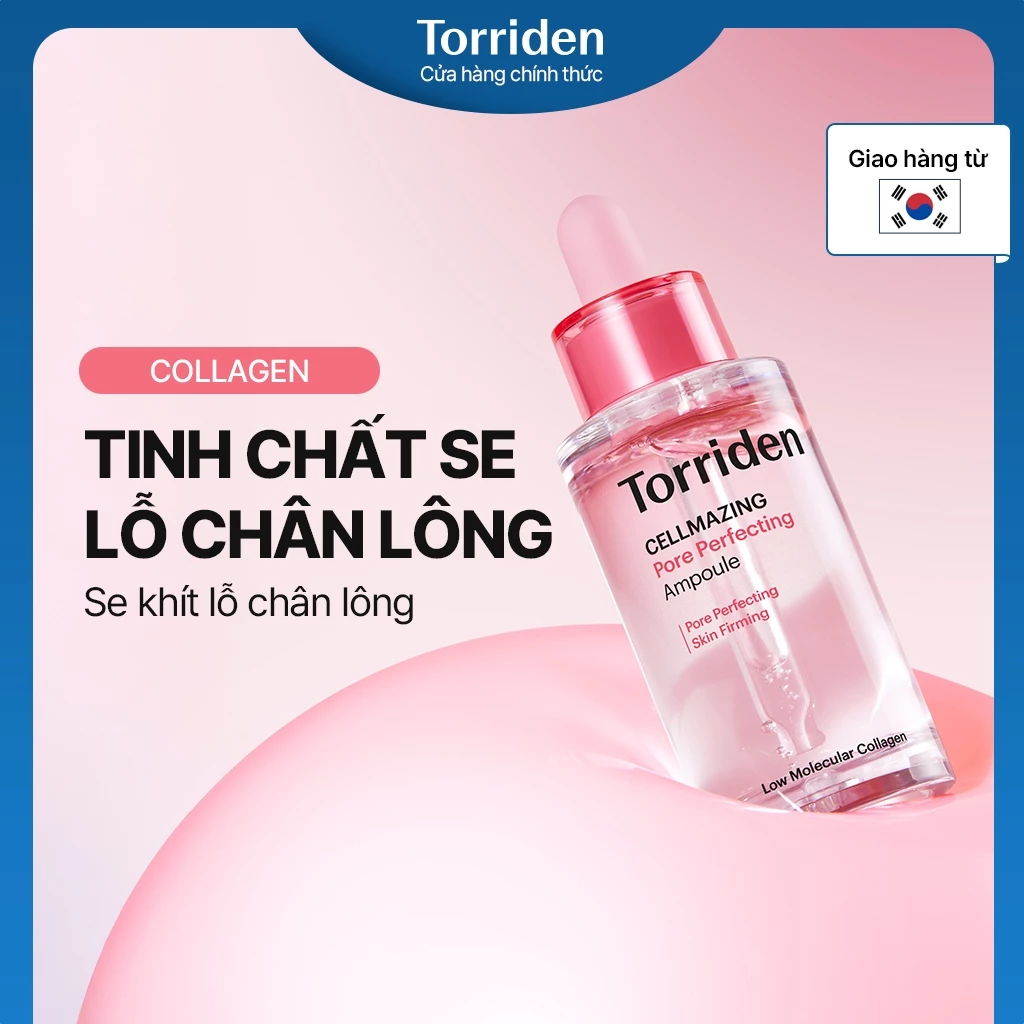 [Torriden Chính hãng] Tinh chất chăm sóc lỗ chân lông hoàn hảo CELLMAZING, 30ml, Ampoule