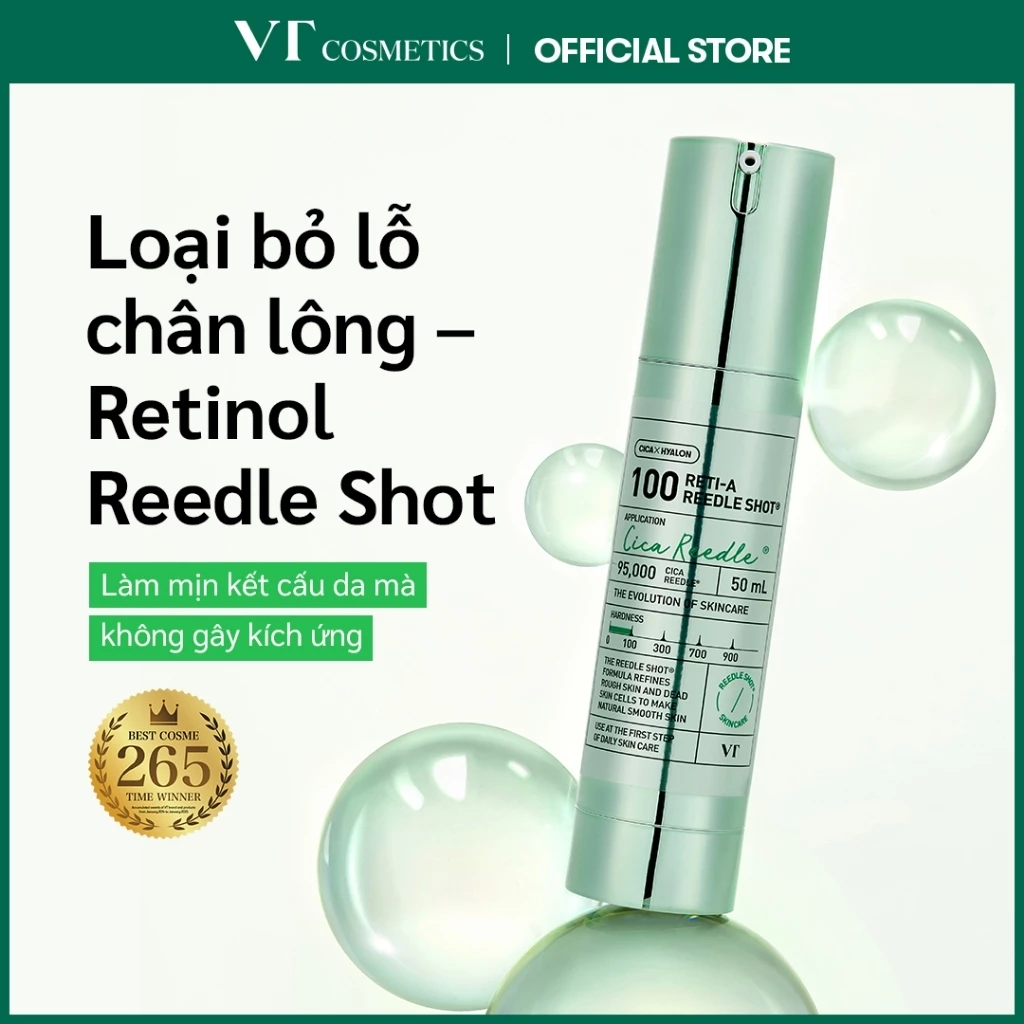 [VT] RETI-A Reedle Shot Retinol Care Giảm Kích Thước Lỗ Chân Lông [Cửa Hàng Chính Hãng]