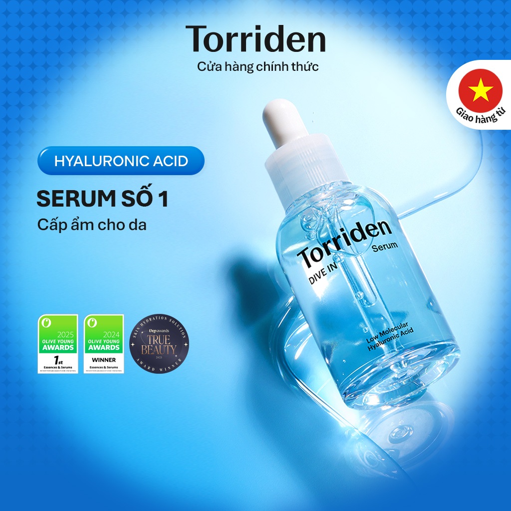 Serum DIVE IN chứa Hyaluronic Acid, 50ml, 50ml+50ml, Serum