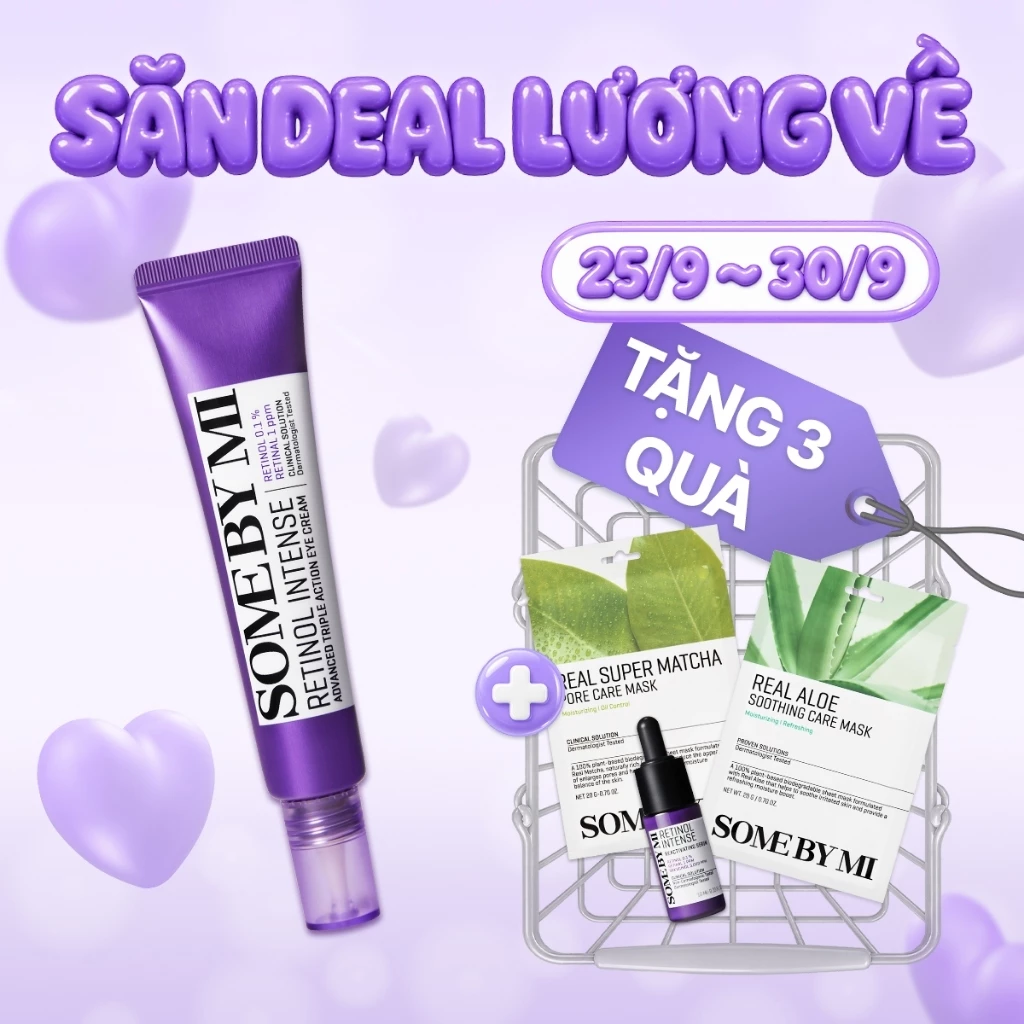 [SOMEBYMI] Kem Mắt Retinol Giảm Nhăn Retinol Intense Advanced Triple Action Eye Cream 30ml