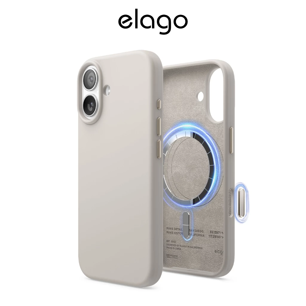 Ốp lưng iPhone 17 elago Silicone từ tính