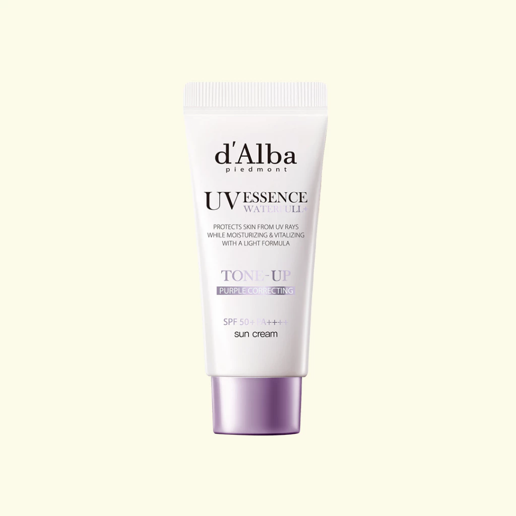 Quà tặng không bán kem chống nắng d 'Alba toneup tím 10ml