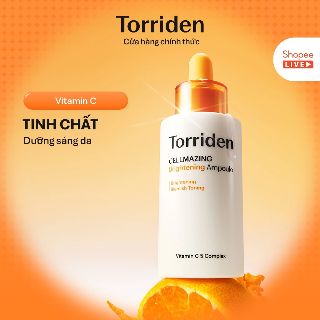 [ Torriden Live ] Tinh chất dưỡng trắng sáng da CELLMAZING chứa Vitamin C, 30ml, Ampoule