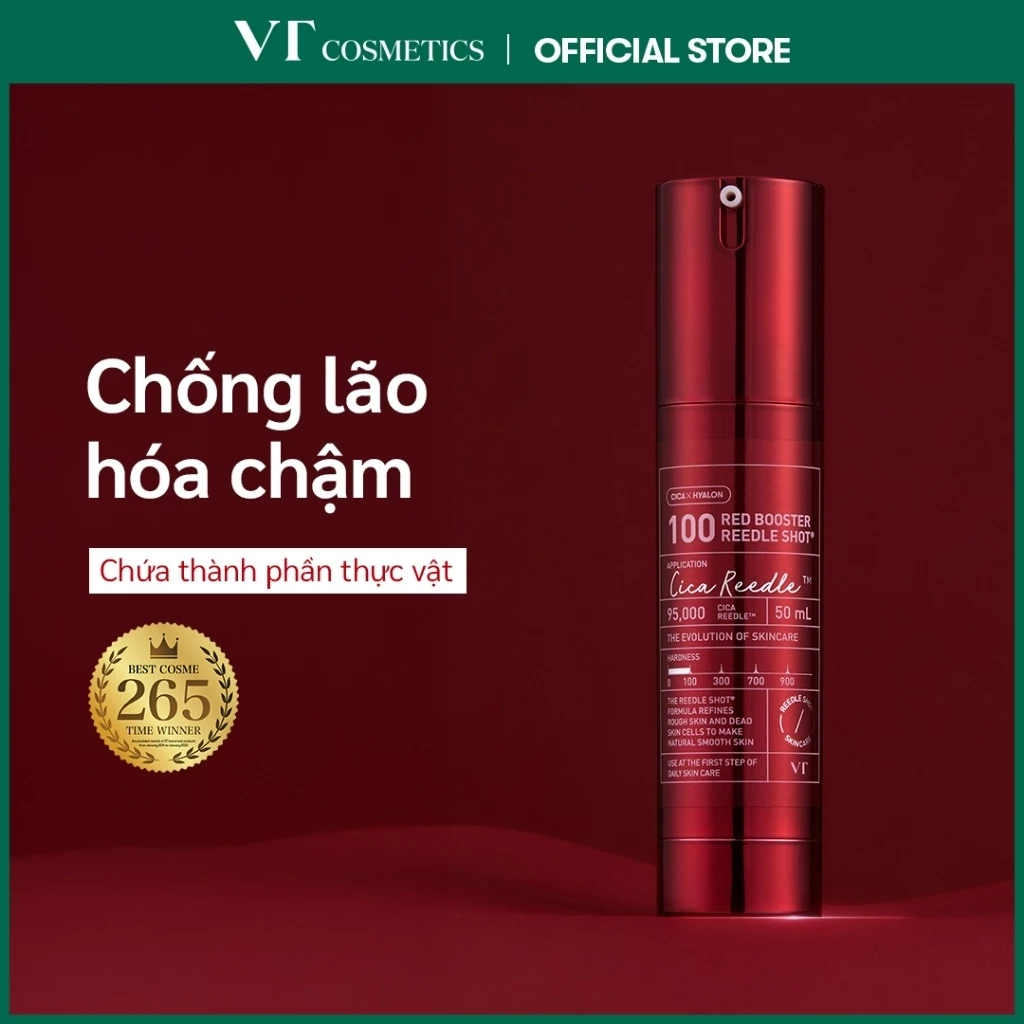 [VT] Red Booster Reedle Shot Chăm Sóc Lão Hóa Chậm & Nuôi Dưỡng Da – Cửa Hàng Chính Hãng