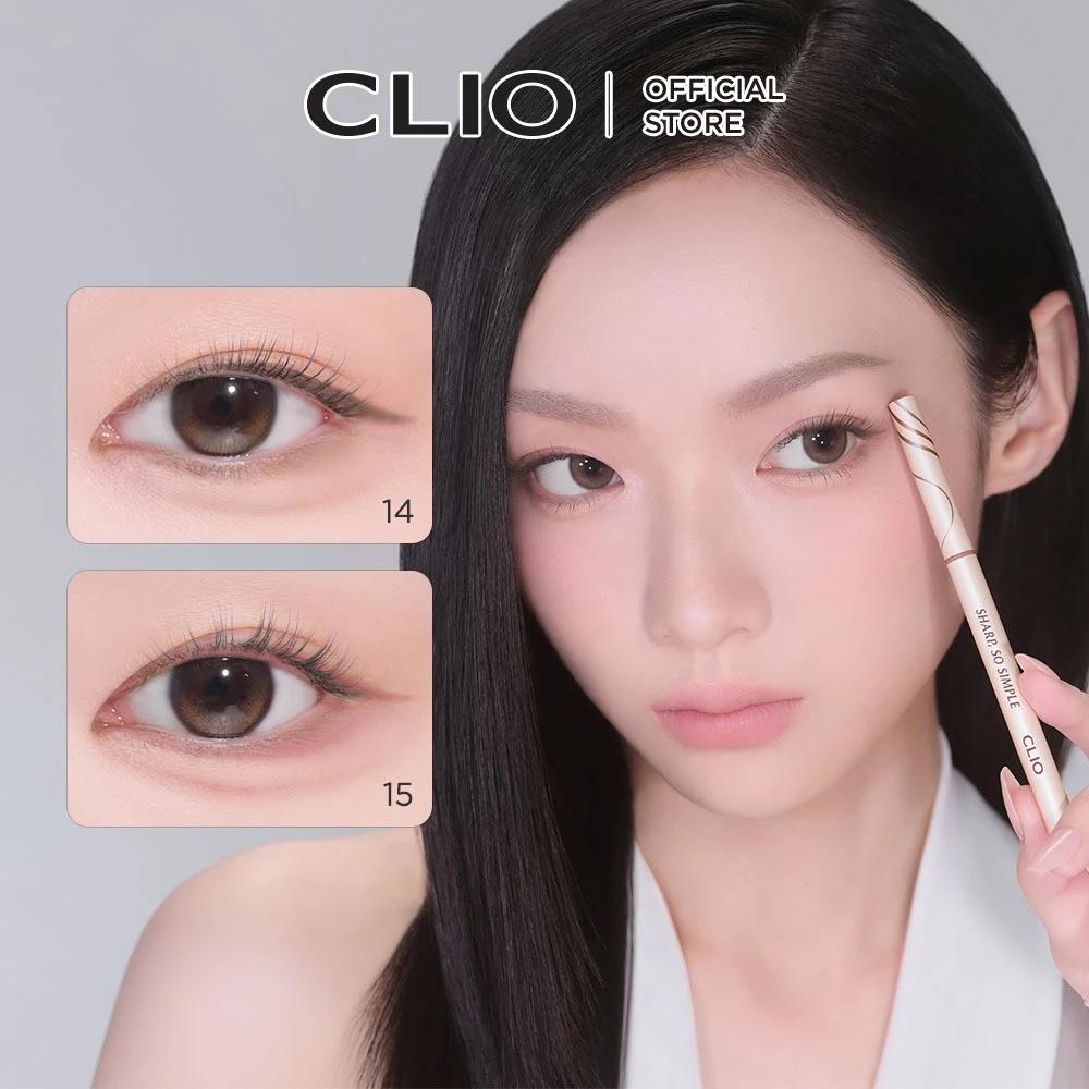 [CLIO]❤️CHÌ KẺ MẮT SHARP SO SIMPLE LÂU TRÔI, BỀN CẢ NGÀY - 0.14g