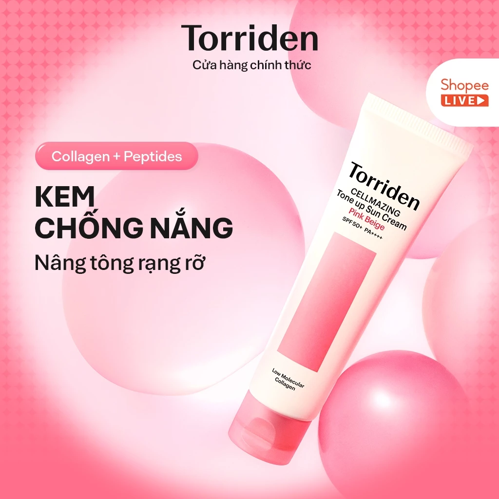 [Torriden Live] Kem chống nắng nâng tông rạng rỡ CELLMAZING, 60ml