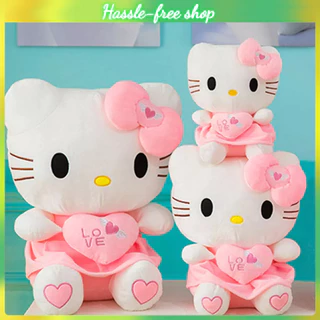 [Hàng Hot] Thú Nhồi Bông Hình Mèo Hello Kitty Xinh Xắn