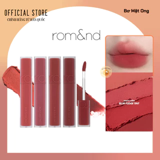 [CHÍNH HÃNG Rom&nd ] Son kem lì cho đôi môi siêu mềm mịn Hàn Quốc Romand Blur Fudge Tint 5g