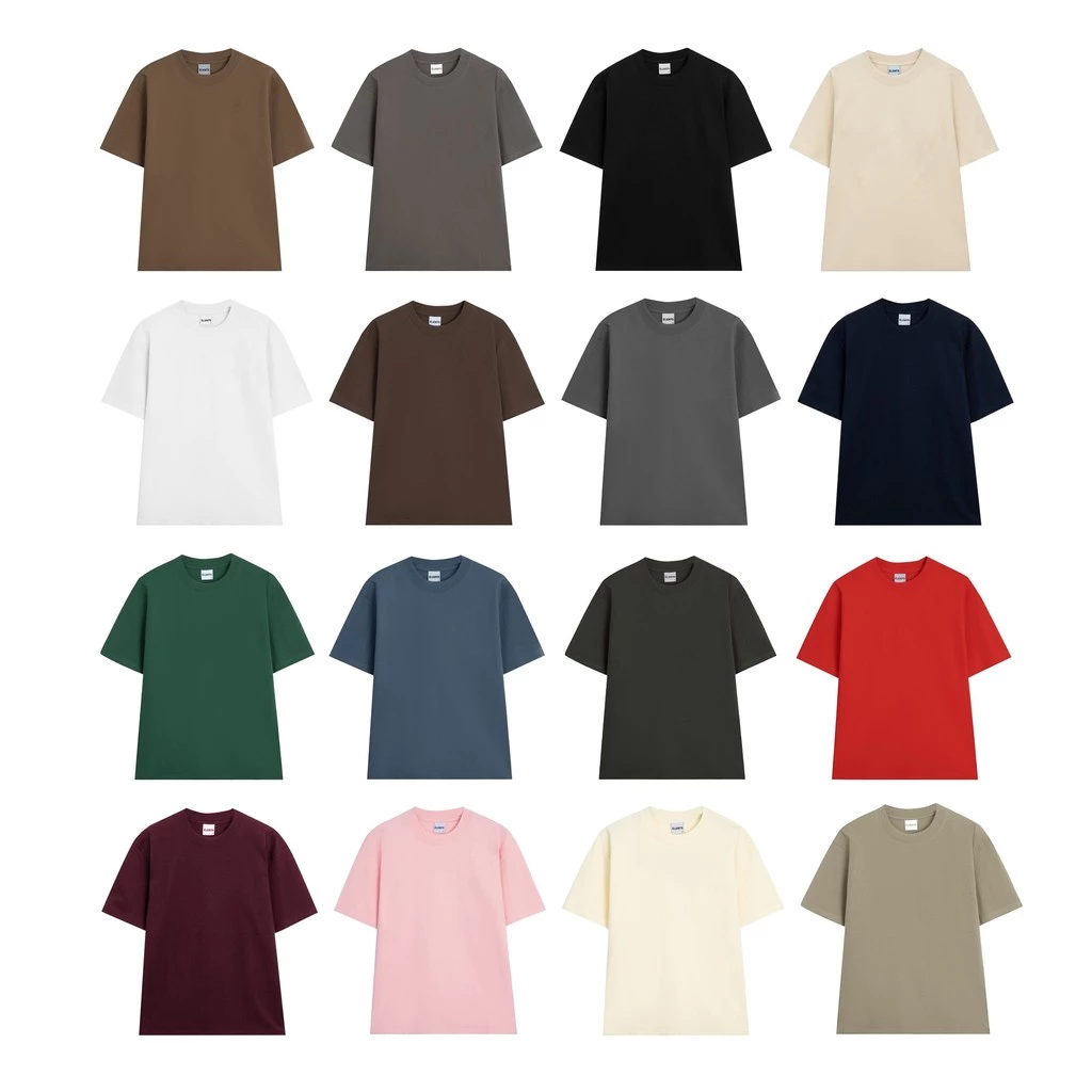 [GIÁ TỐT] Áo Thun Trơn Unisex Relaxed Fit Cotton 250gsm ÉLENTS [Blanks] ESST099