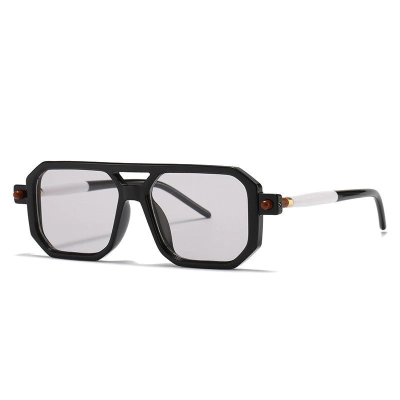 Mắt Kính Thời Trang Form Vuông Choice FS1-2213-2090 Màu Đen Xám Hot Trend Phong Cách Trẻ Trung