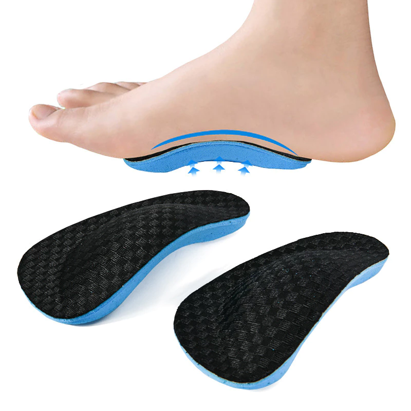 Lót giày hỗ trợ vòng cung cho bàn chân bẹt, giảm bớt tình trạng quápronation, đệm gót chỉnh hình cho việc chạy.