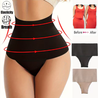 Quần kiểm soát bụng, quần lót kiểm soát bụng eo cao, nâng mông và định hình đồ lót dây chữ T