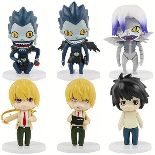 6 Chiếc Death Note Nhân Vật Ryuk Rem Yagami L · Lawliet Q Phiên Bản Sưu Tập Đồ Chơi Trang Trí PVC Mô Hình Hành Động Búp Bê Trẻ Em