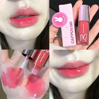 Cappuvini Lip Gloss - Dầu dưỡng ẩm cho nam và nữ - Son dưỡng môi trong suốt để chăm sóc hàng ngày