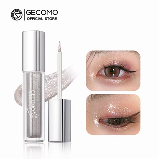 Gecomo Liquid Eyeshadow High Flash Glitter Eyeshadow Shimmer Eye Makeup