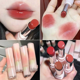 Kememood Watery Mirror Lipstick Dưỡng Ẩm Chống Thấm Nước Lâu Dài Với Hình Ống Tròn