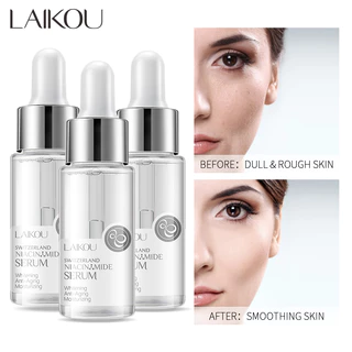 Laikou Thụy Sĩ Niacinamide Serum Dưỡng Ẩm Thu Nhỏ Lỗ Chân Lông Làm Săn Chắc Da Chống Lão Hóa 3 Bộ