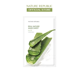 Mặt nạ Nature Republic Real Nature Mask Sheet dưỡng ẩm làm trắng sáng da làm dịu đều màu da
Mã: DC034