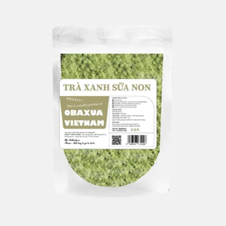 Trà xanh sữa non Obaxua - Trắng da, dưỡng ẩm, mờ thâm sạm:OG033 -75g