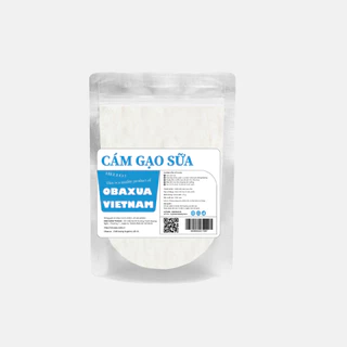 Bột đắp mặt nạ hữu cơ OBAXUA OG052 dưỡng da trắng mịn màng Cám Gạo Sữa 75g