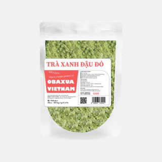 Bột trà xanh đậu đỏ nguyên chất 100% Organic 250g OG017