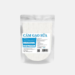 Bột cám gạo sữa Obaxua nguyên chất hữu cơ OG082:Bột cám gạo sữa- 1KG