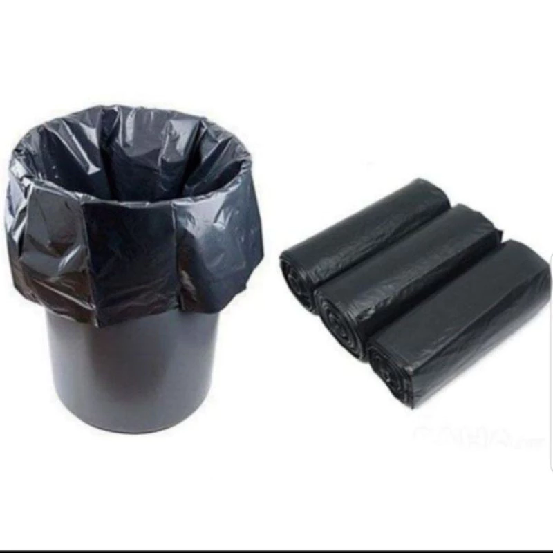 [Top Value] Set 3 cuộn túi rác tự phân hủy NH445 đen lớn 55*65 cm