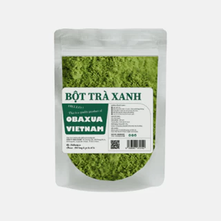 Bột đắp mặt nạ hữu cơ OBAXUA OG056 dưỡng da trắng mịn màng Trà Xanh 75g