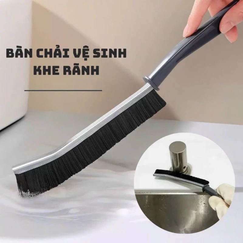 Bàn Chải Vệ Sinh Khe Hở Góc Chết Đa Năng Cọ Vệ Sinh sạch mọi vết bẩn góc bếp, phòng tắm đa năng(bàn chải mini) Mã:NH496