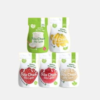 Sữa chua sấy lạnh Mămmy 5 vị: Tổ yến, Táo, Dâu, Chuối và Nguyên bản, bổ sung vitamin cho bé từ 6 tháng tuổi Mã: SC72_04