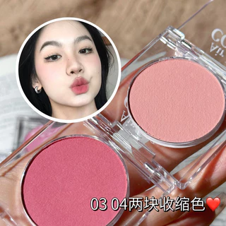 Herorange Smoothie Matte Monochrome Blush Cream Vitality Girly Feel White Blush Purple Natural Brightening Rouge Plate