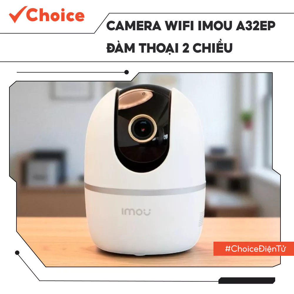 [Choice] Camera Imou Wifi Trong Nhà A32EP A52P 5MP, EL1-1469-113 Xoay 360 Đàm Thoại 2 Chiều