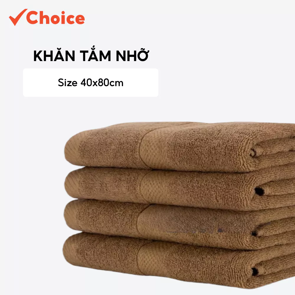 [Choice] Khăn Tắm Nhỡ LS1-0529-253 Size 40x80cm , 100% Cotton, Siêu Mềm Mịn, Thấm Hút, Dày Dặn
