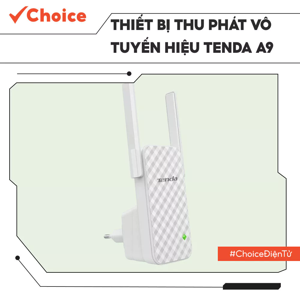 [Choice] Thiết Bị Thu Phát Vô Tuyến Hiệu Tenda EL1-2725-5 Model A9