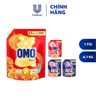 Nước giặt OMO Matic Hương Nước Hoa Comfort 4.1KG (túi)