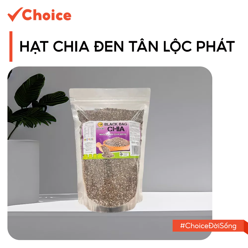 [Choice] Hạt Chia Đen Tân Lộc Phát FM2-2709-109 Ăn Kiêng Tốt Cho Sức Khỏe