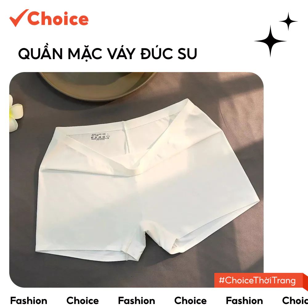 [New] [Choice] Quần mặc váy đúc su cao cấp Choice QLS02 thoáng mát không lộ