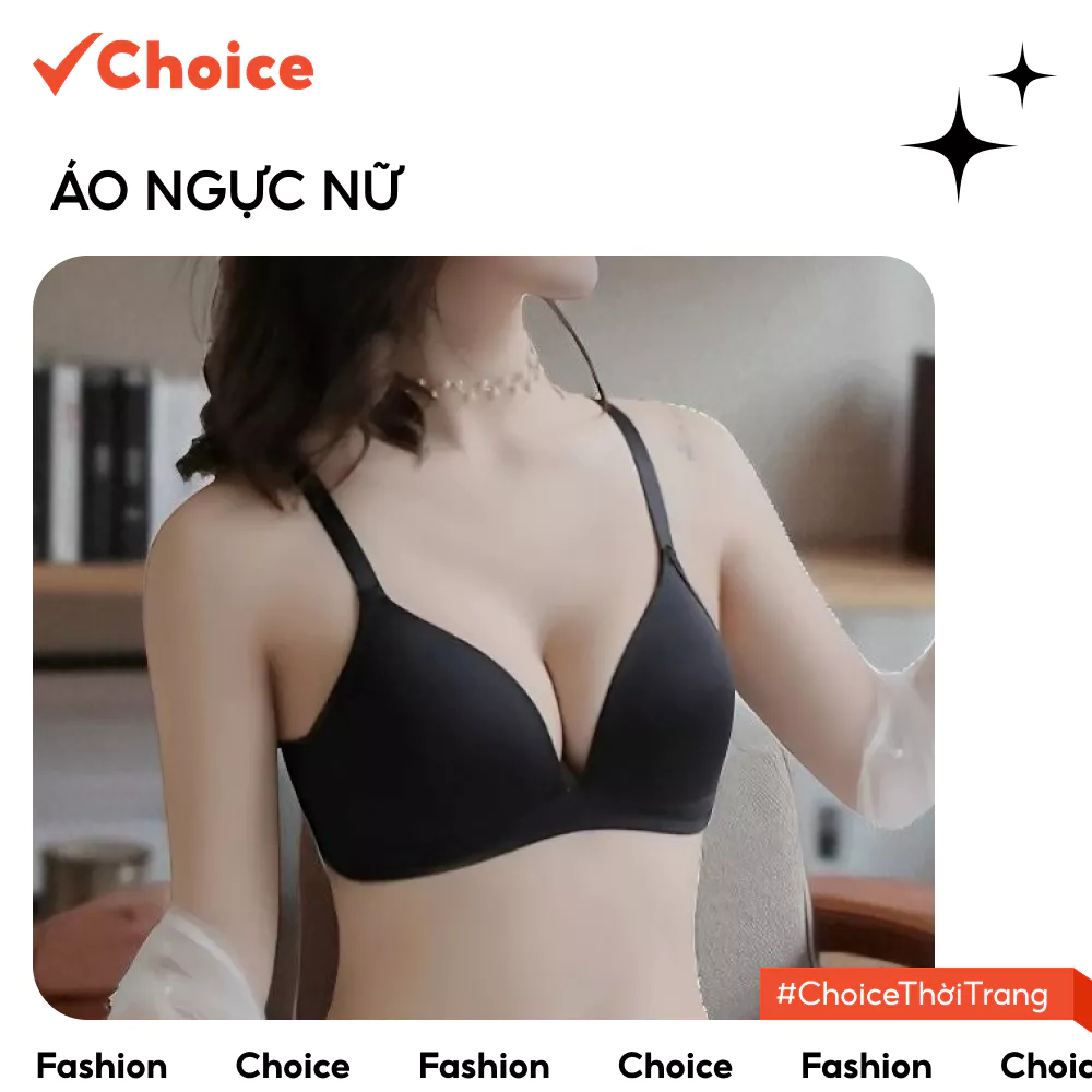 [New] [Choice] Áo ngực nữ Choice ALS12 mút mỏng không gọng, không đệm chống ung thư