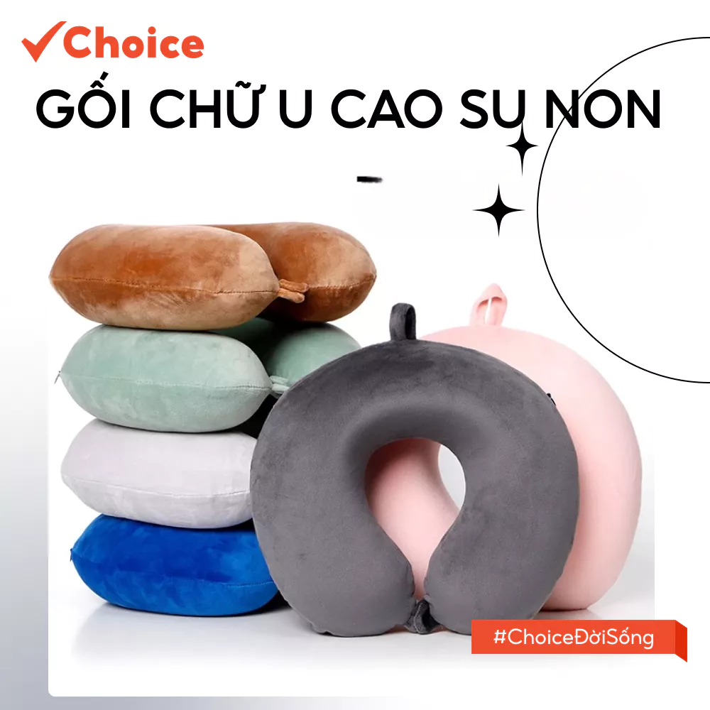 [Choice] Gối cổ tròn cao su non GT1 Tamory FA2-2877 -1