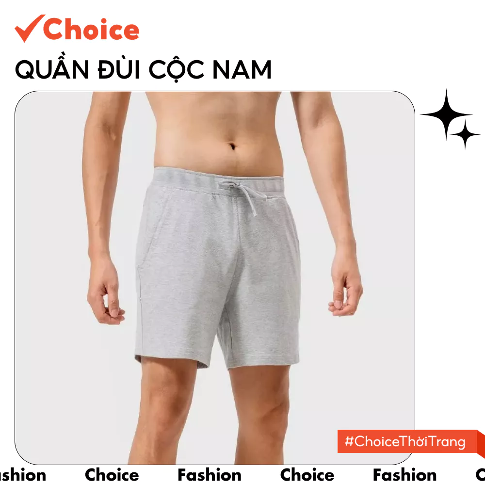 [Choice] Quần Đùi Cộc FA1-2979-5 Basic, Chất Liệu Vải Da Cá, Coton Menswear Pants Nam