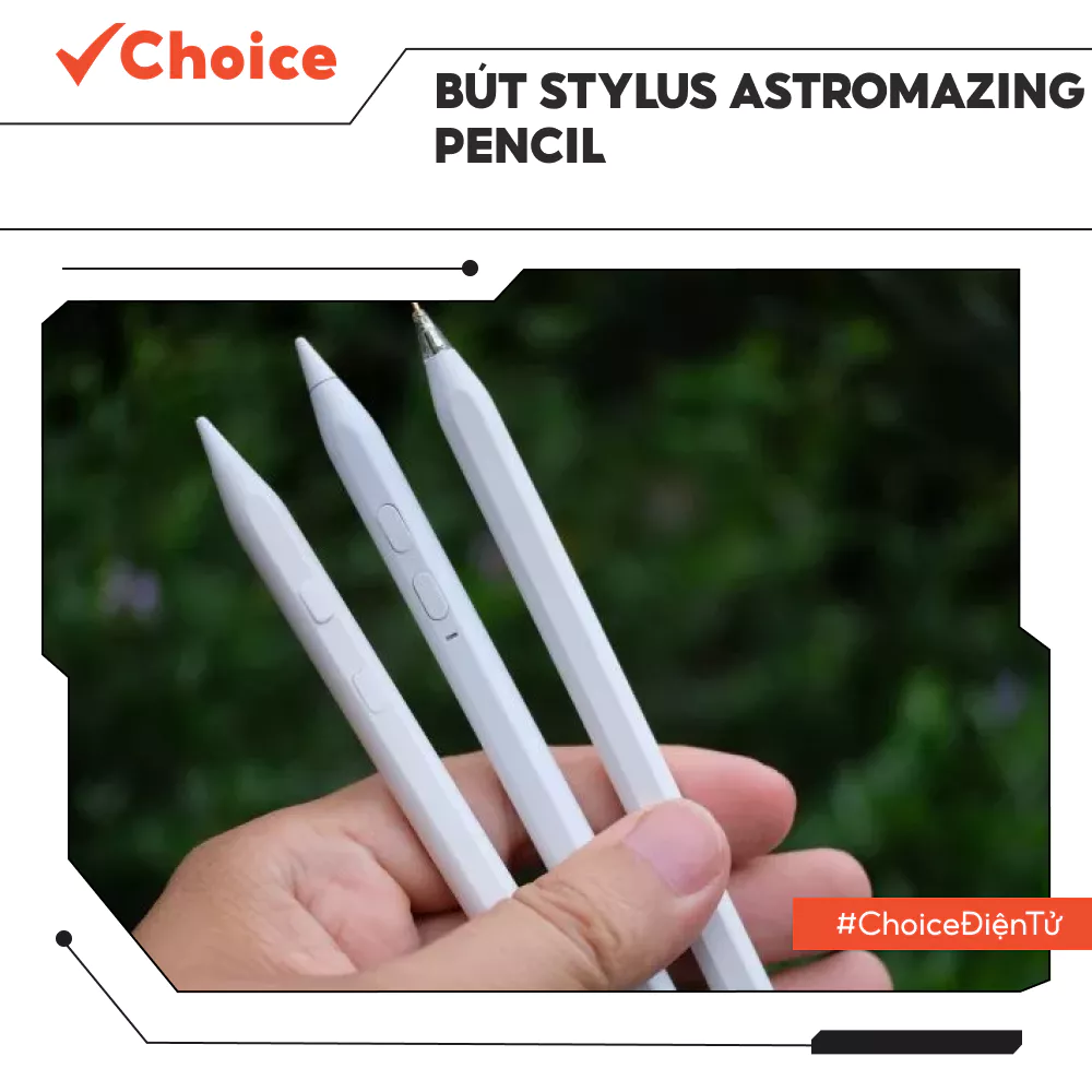 [Choice] Bút Stylus ASTROMAZING EL1-2886-11 Pencil Pr Cảm Ứng Chống Chạm Nhầm Cho Máy Tính Bảng