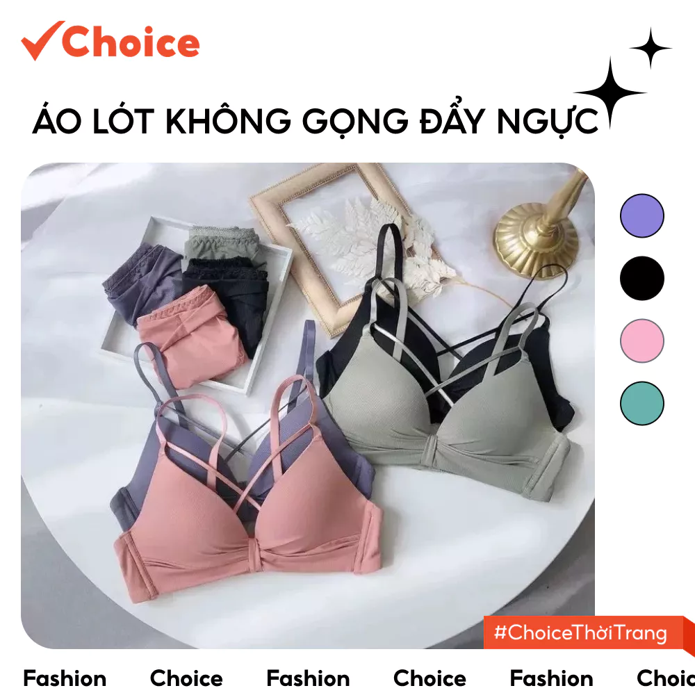 [New] [Choice] Áo Lót Không Gọng Đẩy Ngực Als30 Siêu Hot