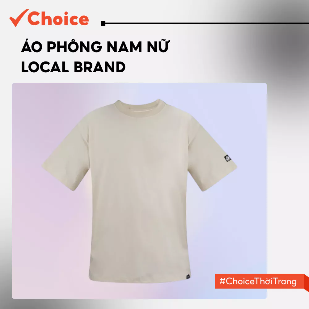 [New] [Choice] Áo Phông Nam Nữ Local Brand Cloudzy FA1-0645-4 Tay Lỡ Form Rộng Cotton Mềm Mịn