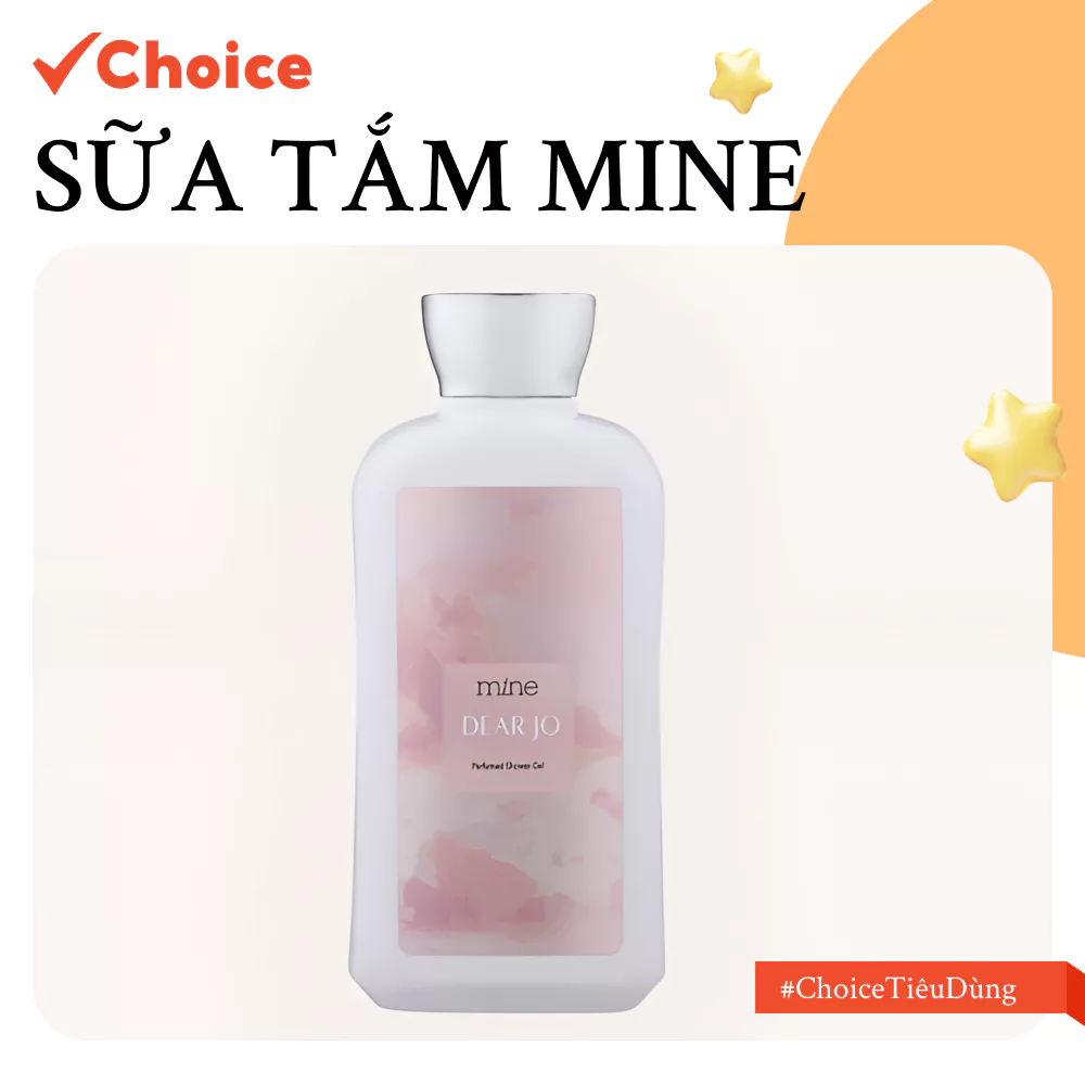 [Choice] Sữa tắm Mine FM1-2843-1, Perfumed Showergel, Hỗ Trợ Dưỡng Ẩm, Sáng Da, 470g