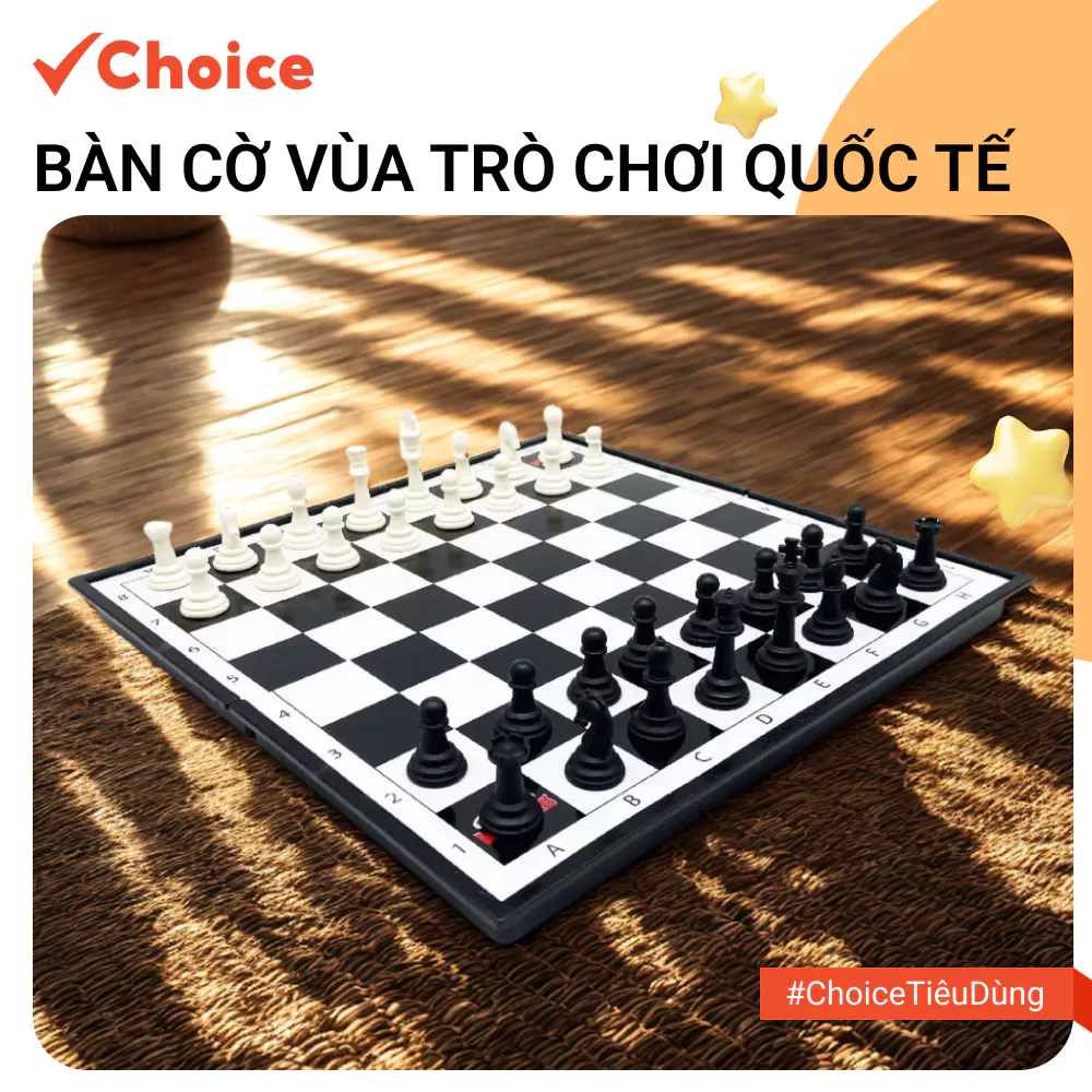 [Choice] Bộ Cờ Vua Nam Châm LS1-2668-15 24cm Đồ Chơi Trí Tuệ Thể Thao Trẻ Em Phát Triển Tư Duy