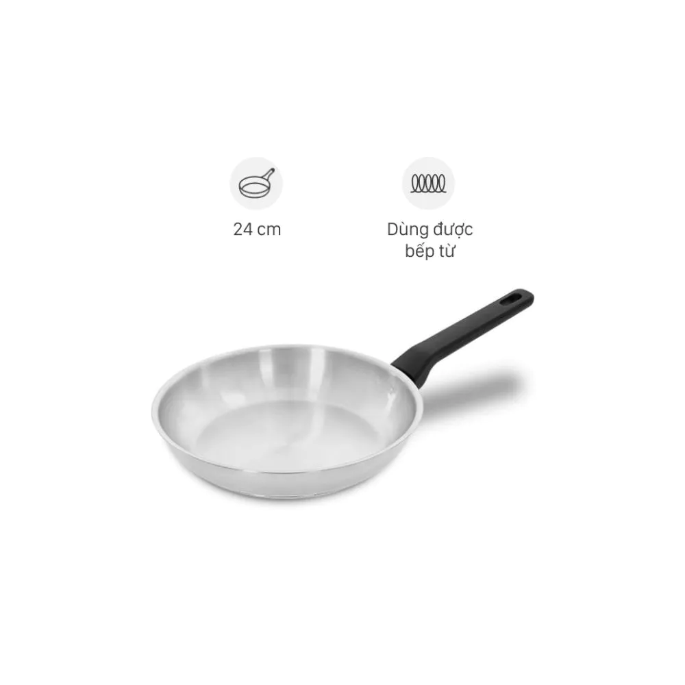 [MKB Gift - Quà tặng không bán] Chảo inox 24cm