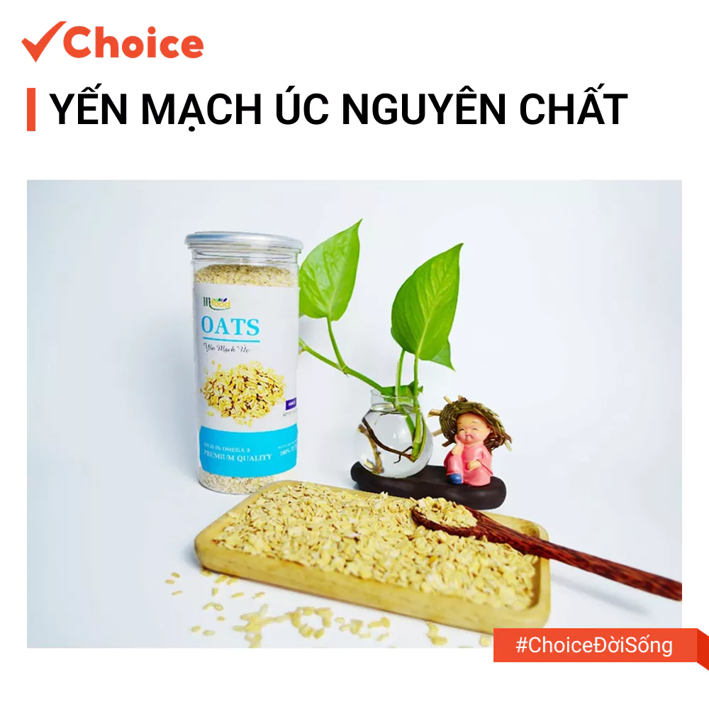 [Choice] Yến Mạch Úc Mfood FM1-2988-54 Hạt Hộp 450g
