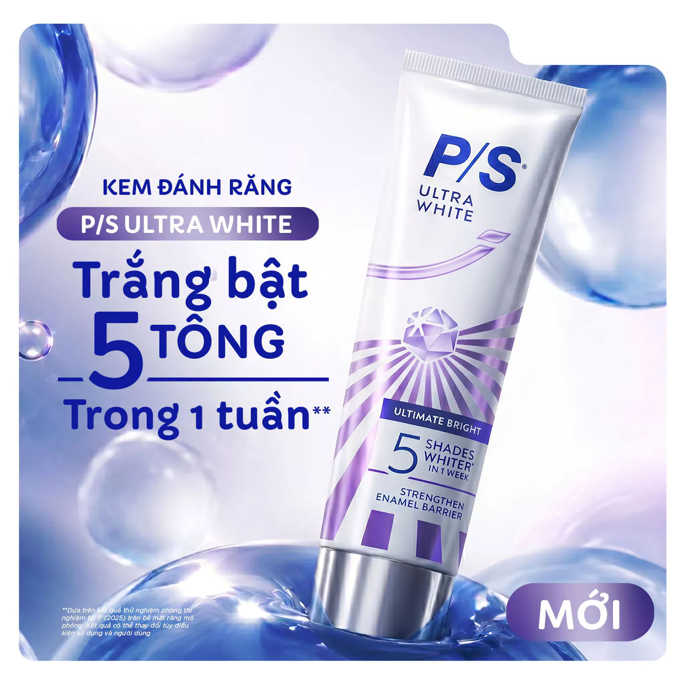 [MỚI] Kem đánh răng P/S Ultra White Trắng Bật 5 Tông 100g
