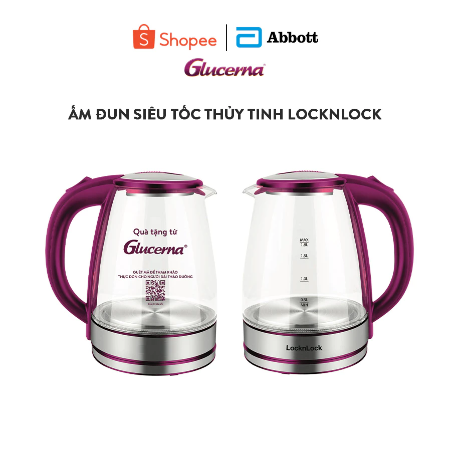 Gift: Ấm siêu tốc Lock&Lock