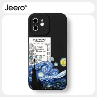 Ốp lưng JEERO mềm dễ thương đẹp ngầu nam Cho iPhone 14 13 12 11 Pro Max SE 2020 X XR XS 8 7 ip 6S 6 Plus HFF2560